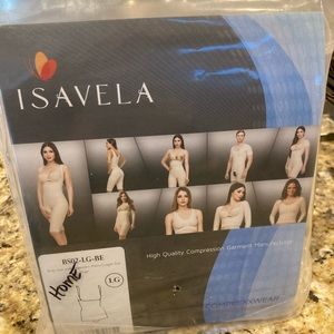 Brand new Isavela body suit compression garment.